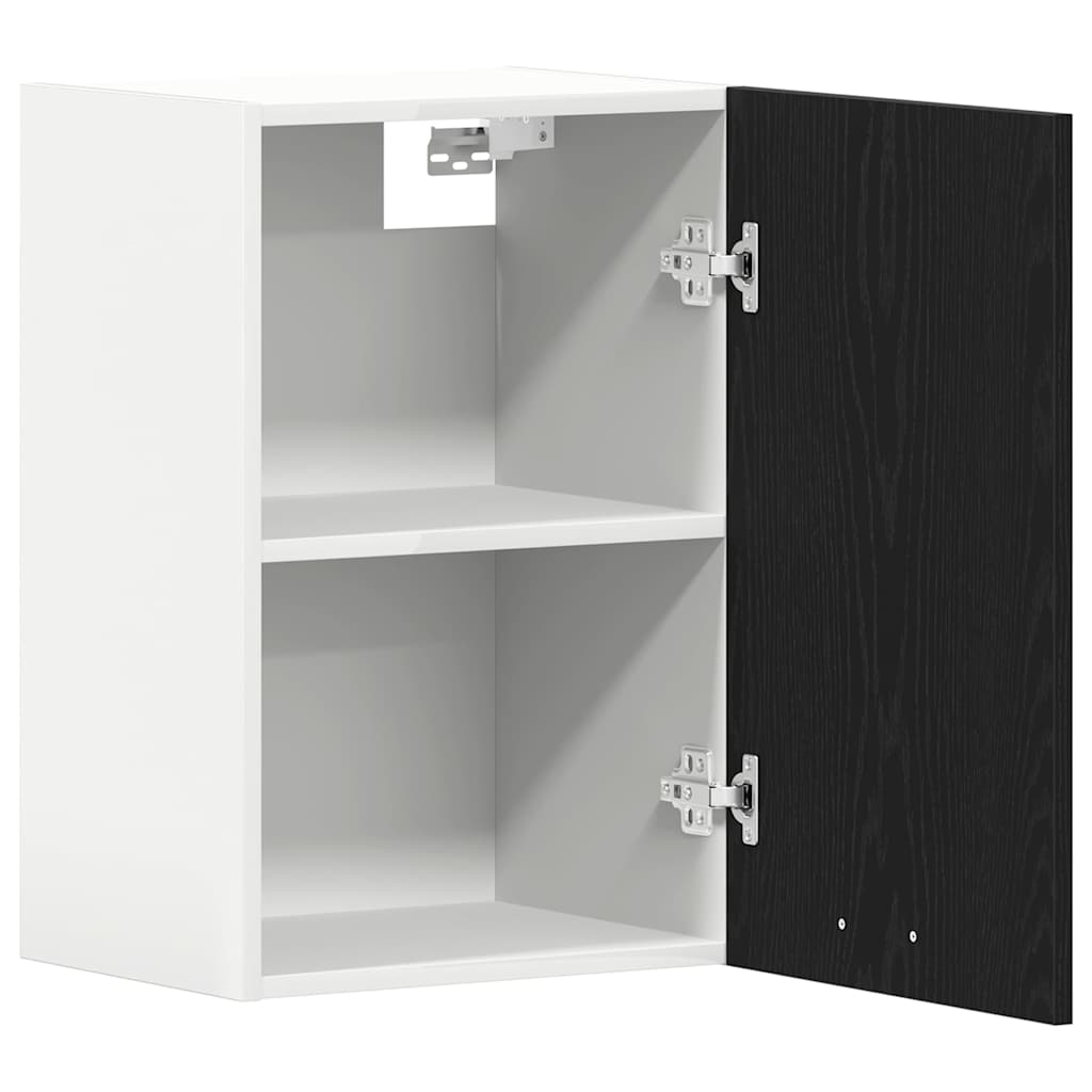 Pensile pensile Rovere Nero 40x31x60 cm in Legno Multistrato | homemem39