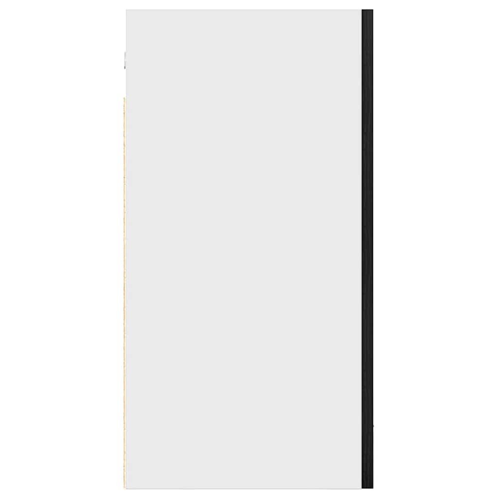 Pensile pensile Rovere Nero 40x31x60 cm in Legno Multistrato | homemem39