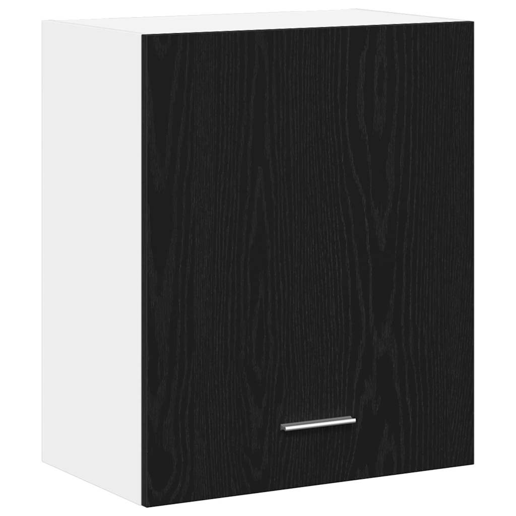 Armadio pensile Rovere nero 50 x 31 x 60 cm Legno multistrato