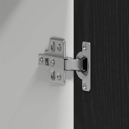 Armadio pensile Rovere nero 80 x 31 x 60 cm Legno multistrato