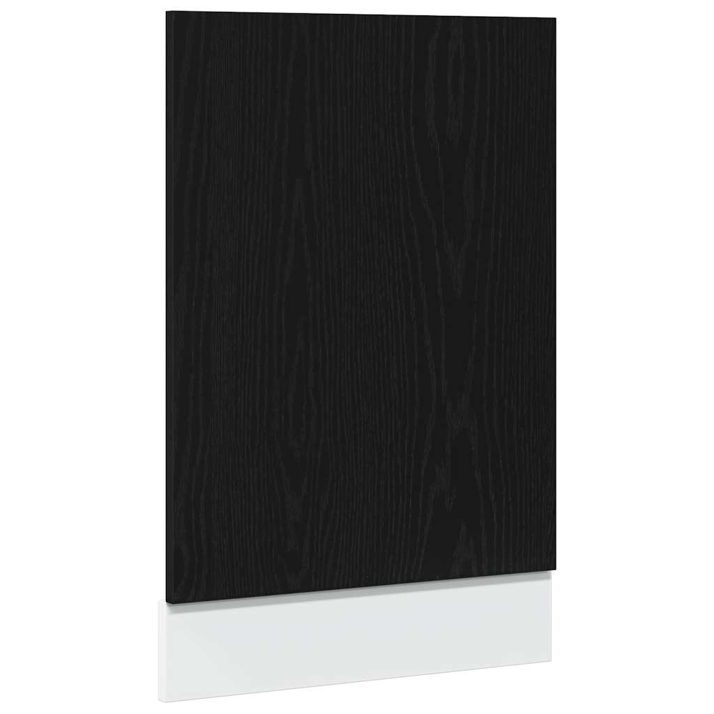 Pannello Lavastoviglie “Lyon” Rovere Nero 45x1,5x67 cm | homemem39