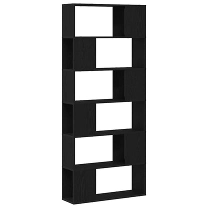 Set mobile TV Nero 80 x 24 x 186 cm Legno multistrato