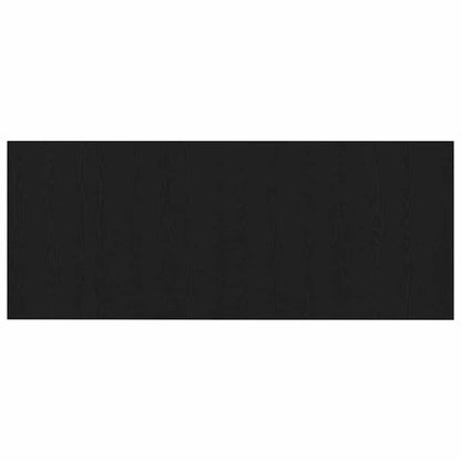 Testiera del letto con testiera Rovere Nero 160 x 1.5 x 80.5 cm
