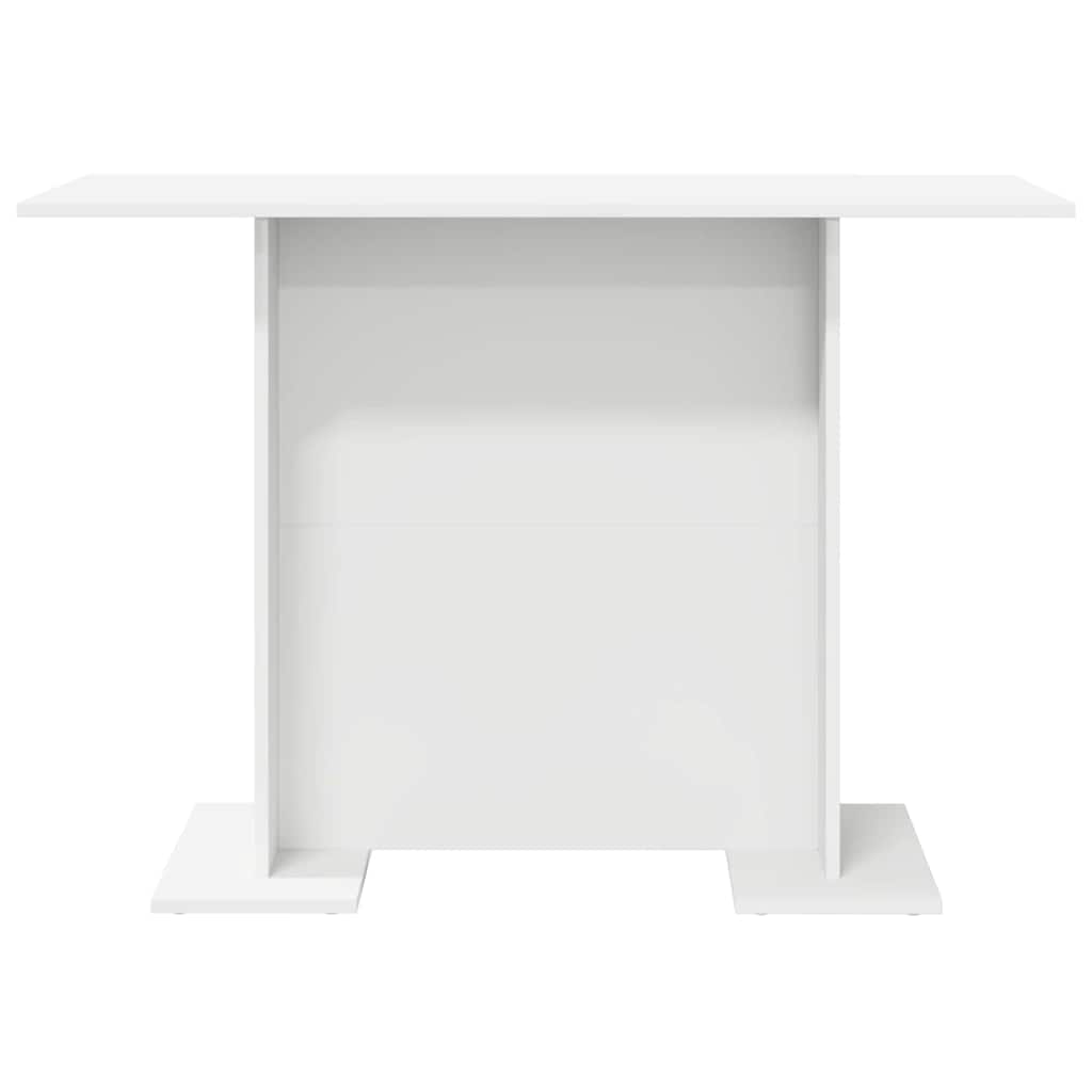 Tavolo da pranzo Bianco 110 x 60 x 75 cm Legno multistrato | homemem39