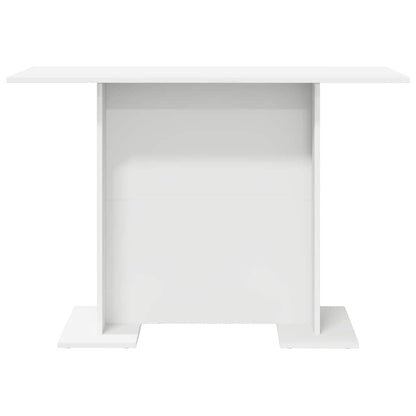 Tavolo da pranzo Bianco 110 x 60 x 75 cm Legno multistrato | homemem39