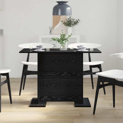 Tavolo da pranzo Rovere nero 110 x 60 x 75 cm Legno multistrato | homemem39