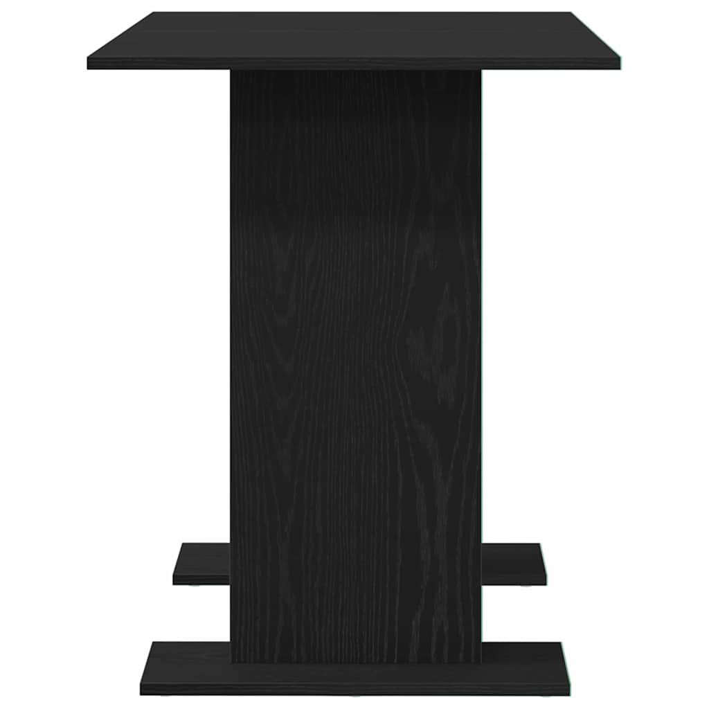 Tavolo da pranzo Rovere nero 110 x 60 x 75 cm Legno multistrato | homemem39