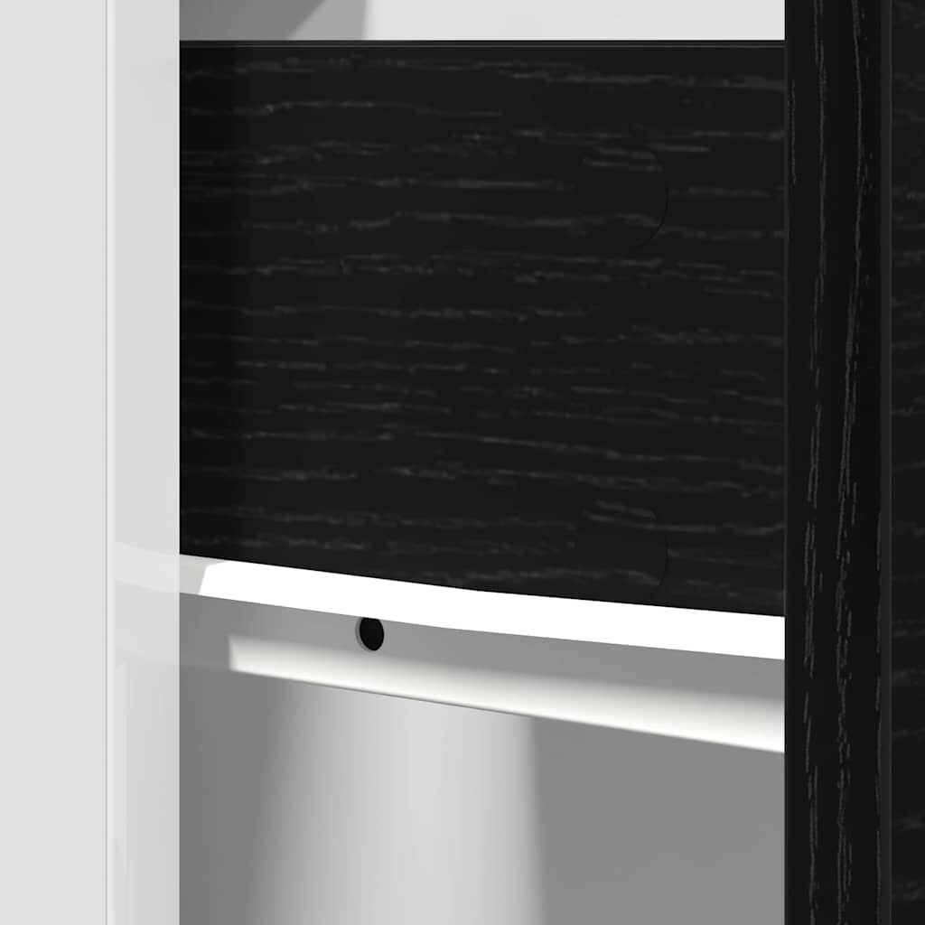 Armadietto inferiore con cassetto Rovere nero 30 x 46 x 81.5 cm