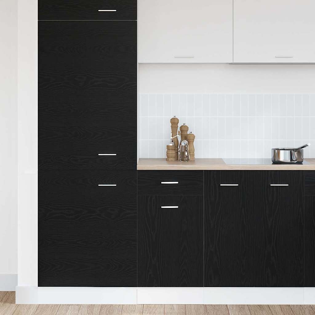Armadietto inferiore con cassetto Rovere nero 40 x 46 x 81.5 cm
