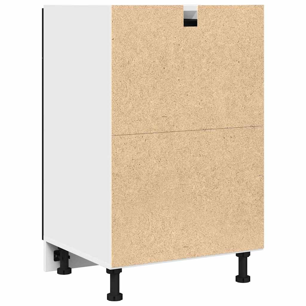 Mobile con Cassetti con cassetto Rovere nero 50 x 46 x 81.5 cm