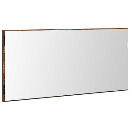 Specchio Marrone 80 x 37 cm Vetro e Legno Ingegnerizzato | homemem39