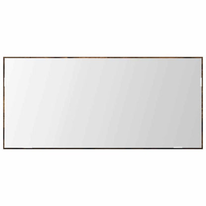 Specchio Marrone 80 x 37 cm Vetro e Legno Ingegnerizzato | homemem39