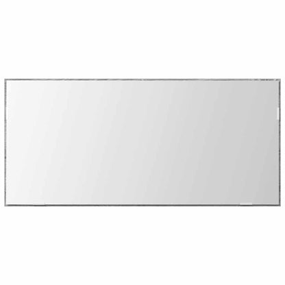 Specchio con luci a strisce a LED Grigio sonoma alto 80 x 37 cm | homemem39