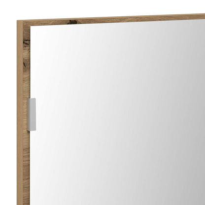 Specchio rovere artigianale 80 x 37 cm | homemem39