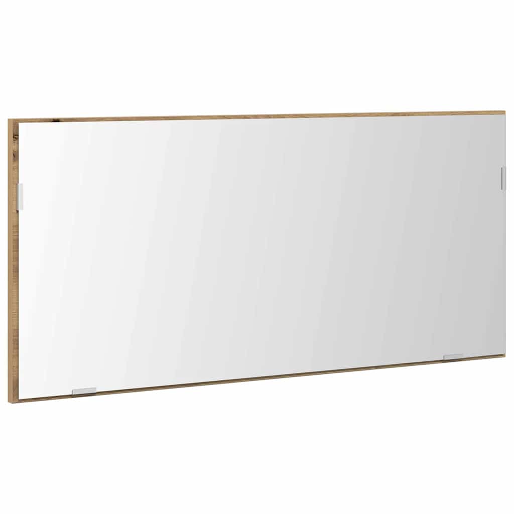Specchio rovere artigianale 80 x 37 cm | homemem39