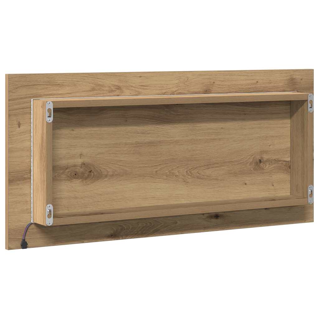 Specchio rovere artigianale 80 x 37 cm | homemem39