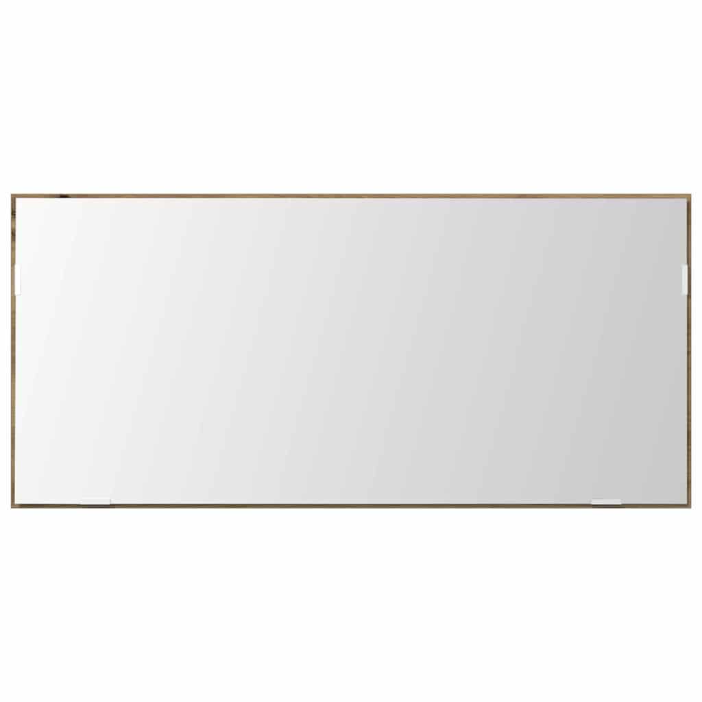 Specchio rovere artigianale 80 x 37 cm | homemem39