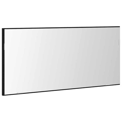 Specchio Rovere nero 80 x 37 cm Vetro e Legno Ingegnerizzato | homemem39
