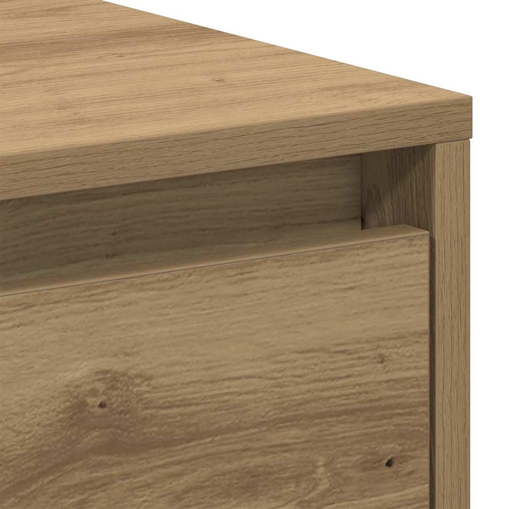 Comodino Rovere artigianale 45 x 34 x 44 cm Legno multistrato | homemem39