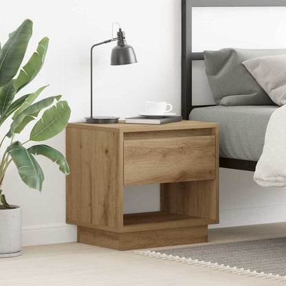 Comodino Rovere artigianale 45 x 34 x 44 cm Legno multistrato | homemem39