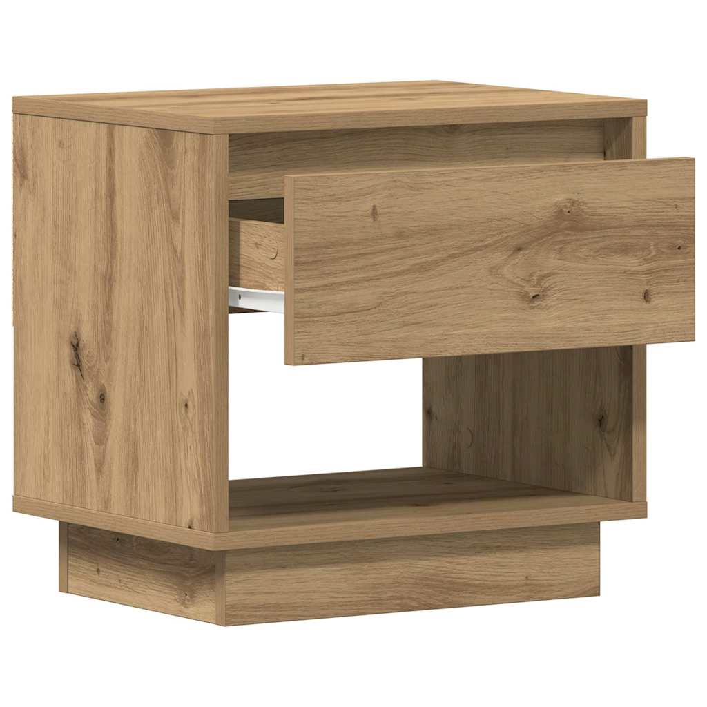 Comodino Rovere artigianale 45 x 34 x 44 cm Legno multistrato | homemem39