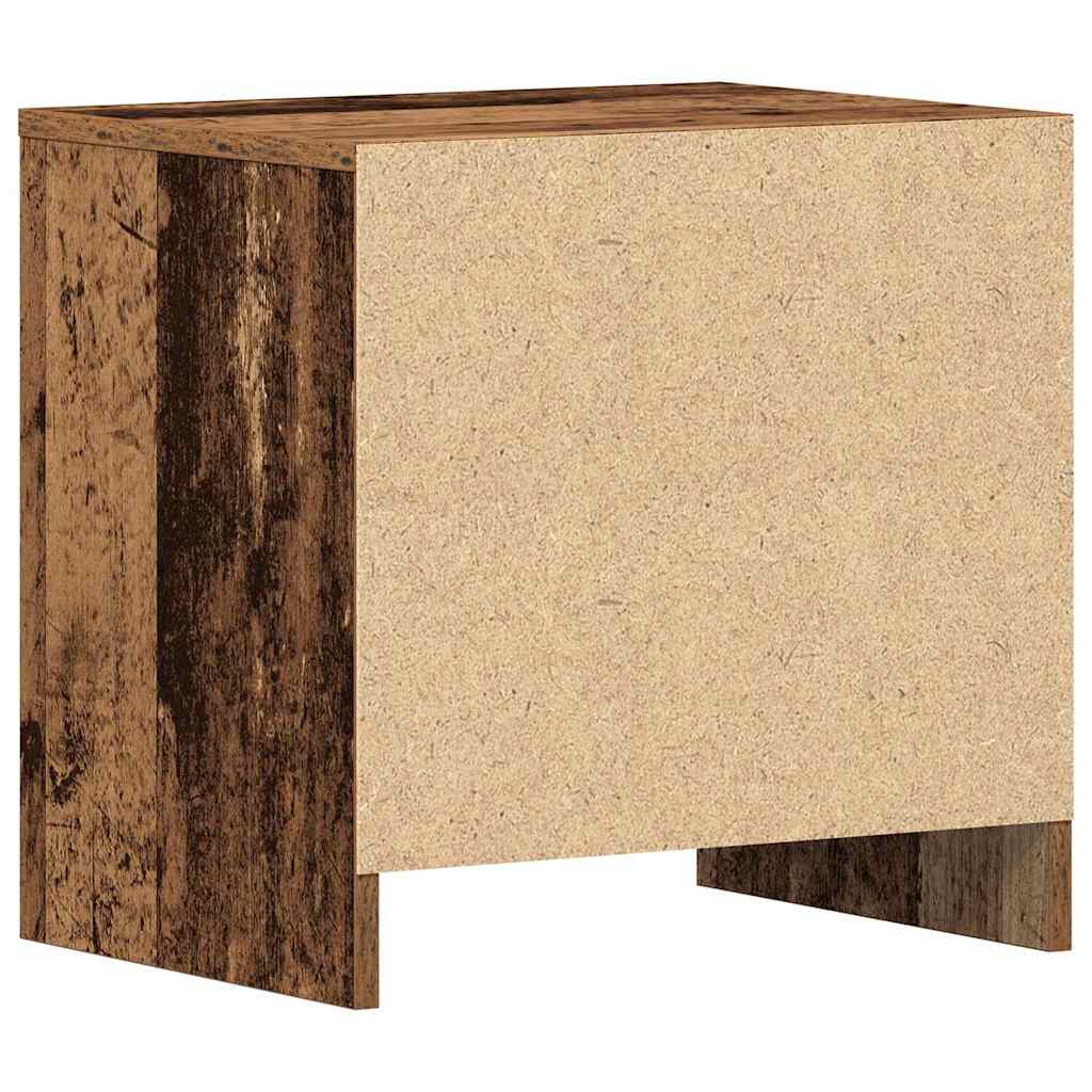Armadio da Notte con cassetto Legno vecchio 45 x 34 x 44,5 cm | homemem39