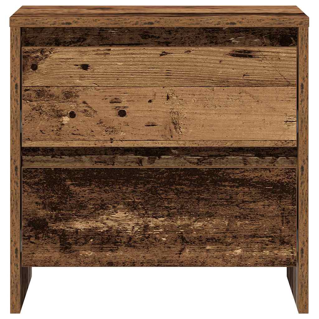 Armadio da Notte 2 pcs Legno vecchio 45 x 34 x 44,5 cm | homemem39