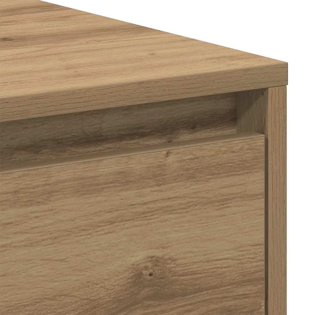 Armadio da Notte Rovere artigianale 45 x 34 x 44,5 cm | homemem39