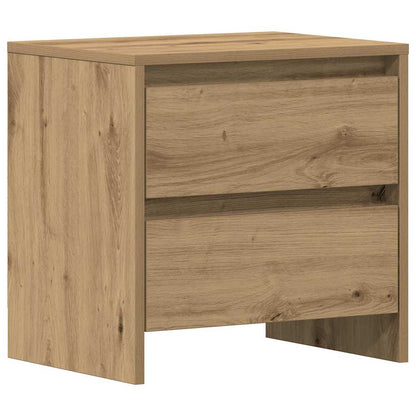 Armadio da Notte 2 pcs Rovere artigianale 45 x 34 x 44,5 cm | homemem39