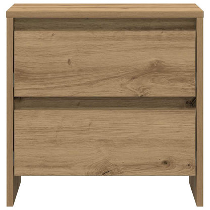 Armadio da Notte 2 pcs Rovere artigianale 45 x 34 x 44,5 cm | homemem39