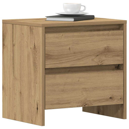 Armadio da Notte 2 pcs Rovere artigianale 45 x 34 x 44,5 cm | homemem39