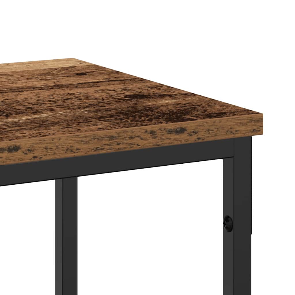 Tavolo consolle Marrone 200 x 30 x 75 cm Legno multistrato