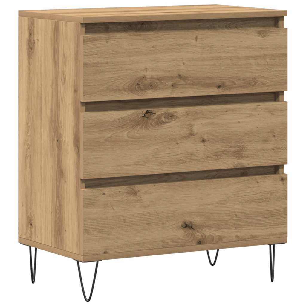 Credenza rovere artigianale 60 x 35 x 70 cm Legno multistrato