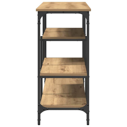 Tavolo Console rovere artigianale 100 x 35 x 75 cm