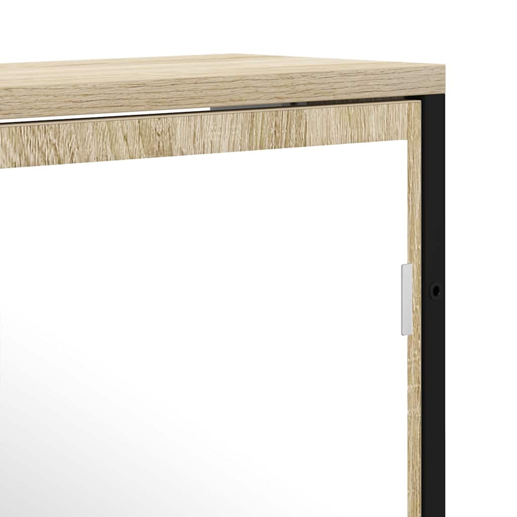 Specchio da bagno con lo scaffale Beige 60 x 16 x 60 cm | homemem39