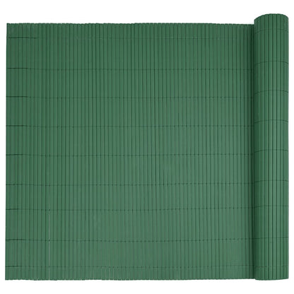 Recinzione da Giardino Bifacciale Verde 1,8x5 m in PVC | homemem39