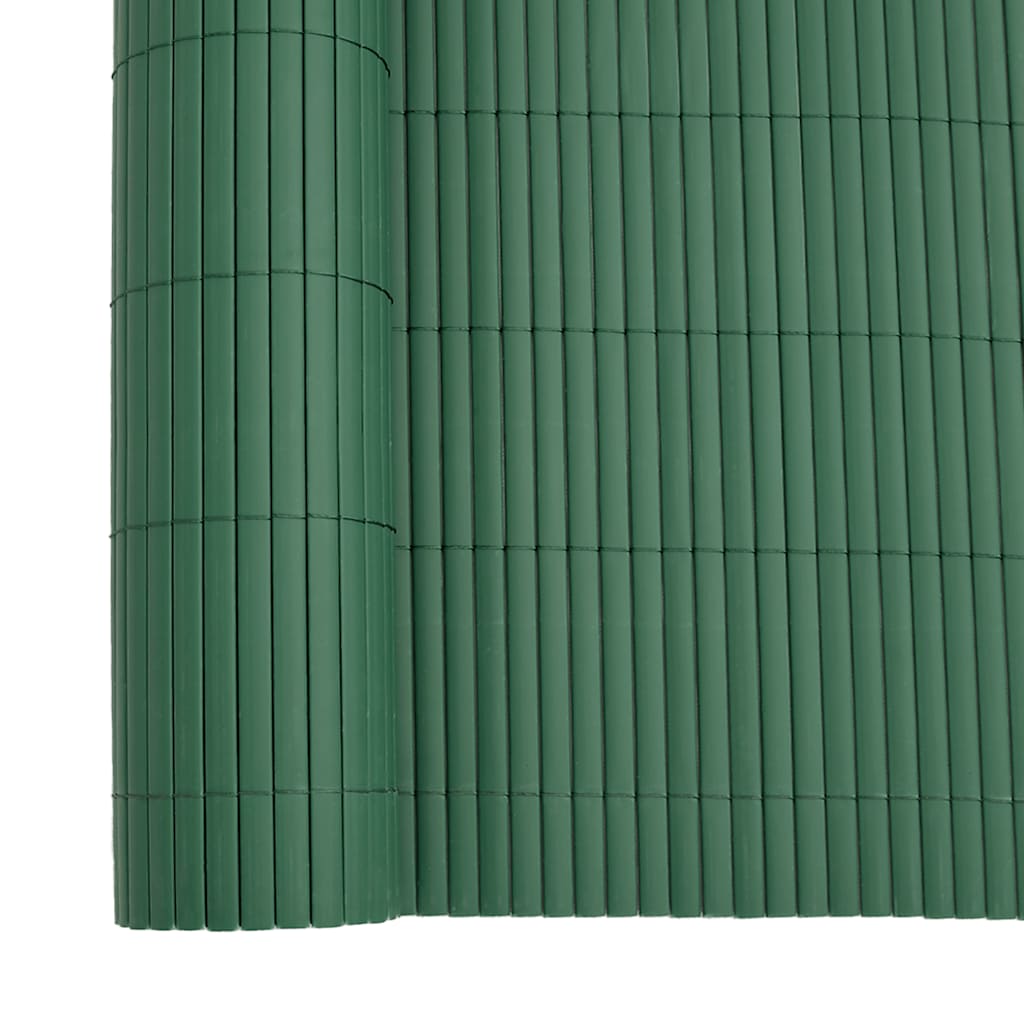 Recinzione da Giardino Bifacciale Verde 1,8x5 m in PVC | homemem39