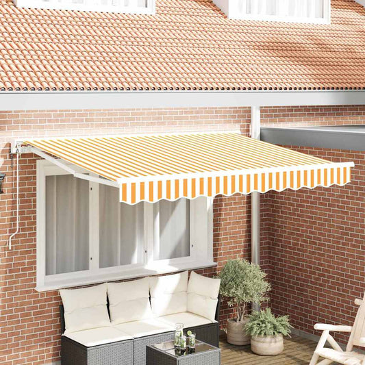 Struttura della tenda Giallo e Bianco 250 x 200 cm | homemem39