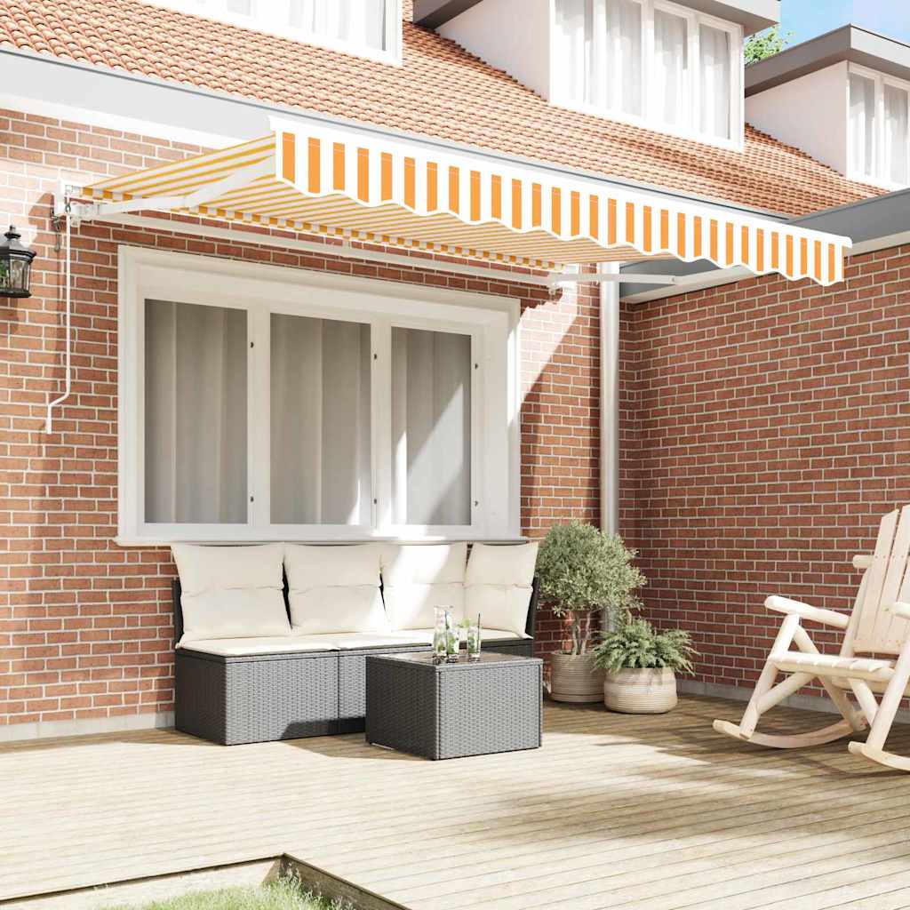 Struttura della tenda Giallo e Bianco 250 x 200 cm | homemem39