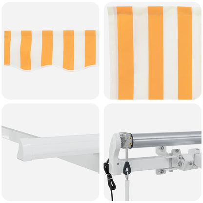 Tenda Retrattile Giallo 250 x 200 cm Tessuto