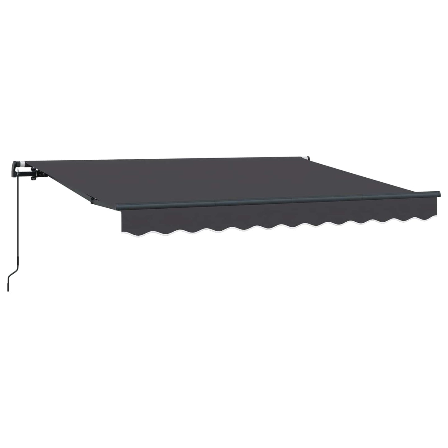 Tenda Retrattile Antracite 250 x 200 cm Tessuto | homemem39