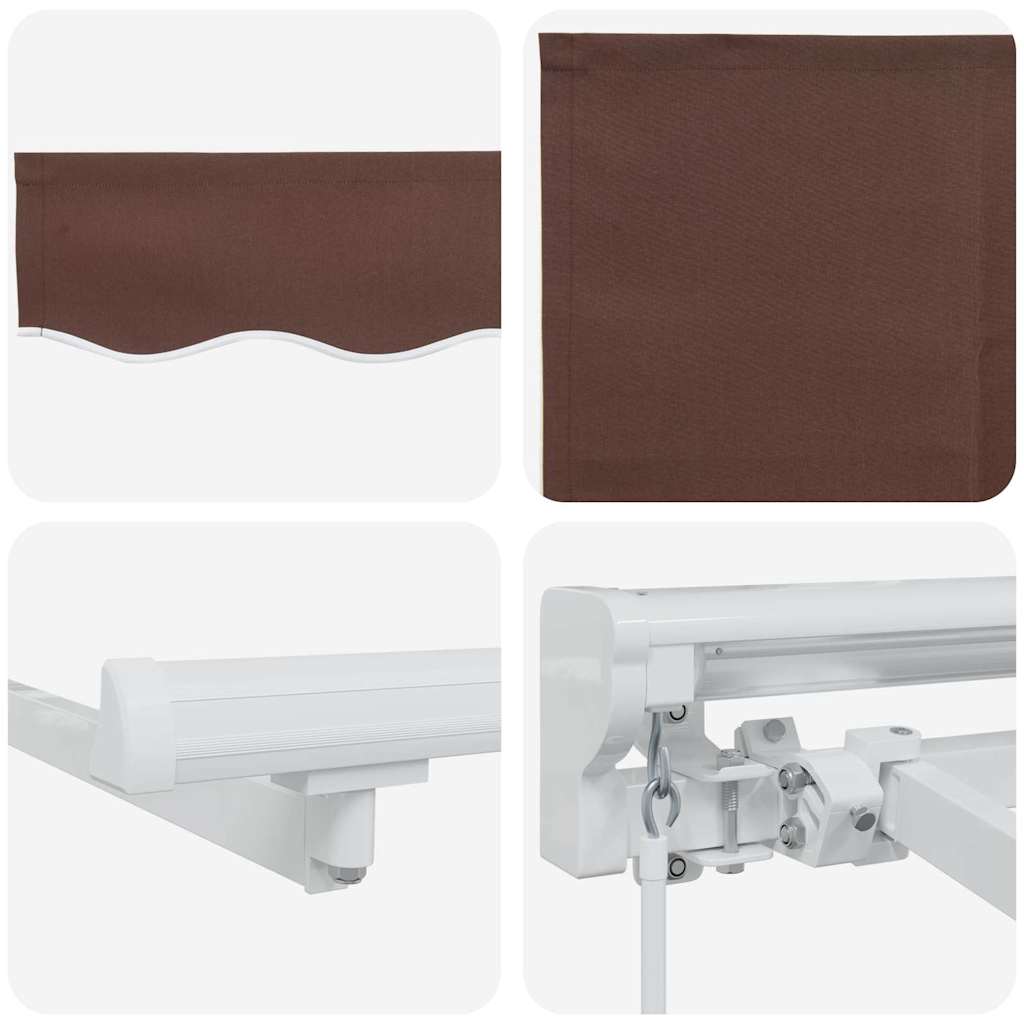Struttura della tenda Marrone 250 x 200 cm | homemem39