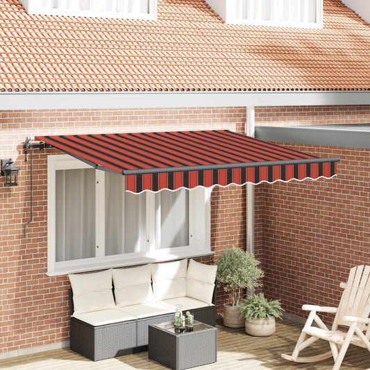 Tenda Retrattile Marrone 250 x 200 cm Tessuto | homemem39