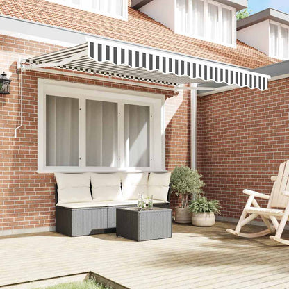 Struttura della tenda Antracite e Bianco 250 x 200 cm | homemem39