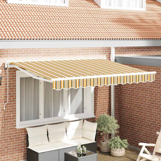 Struttura della tenda Giallo e Grigio 250 x 200 cm - homemem39