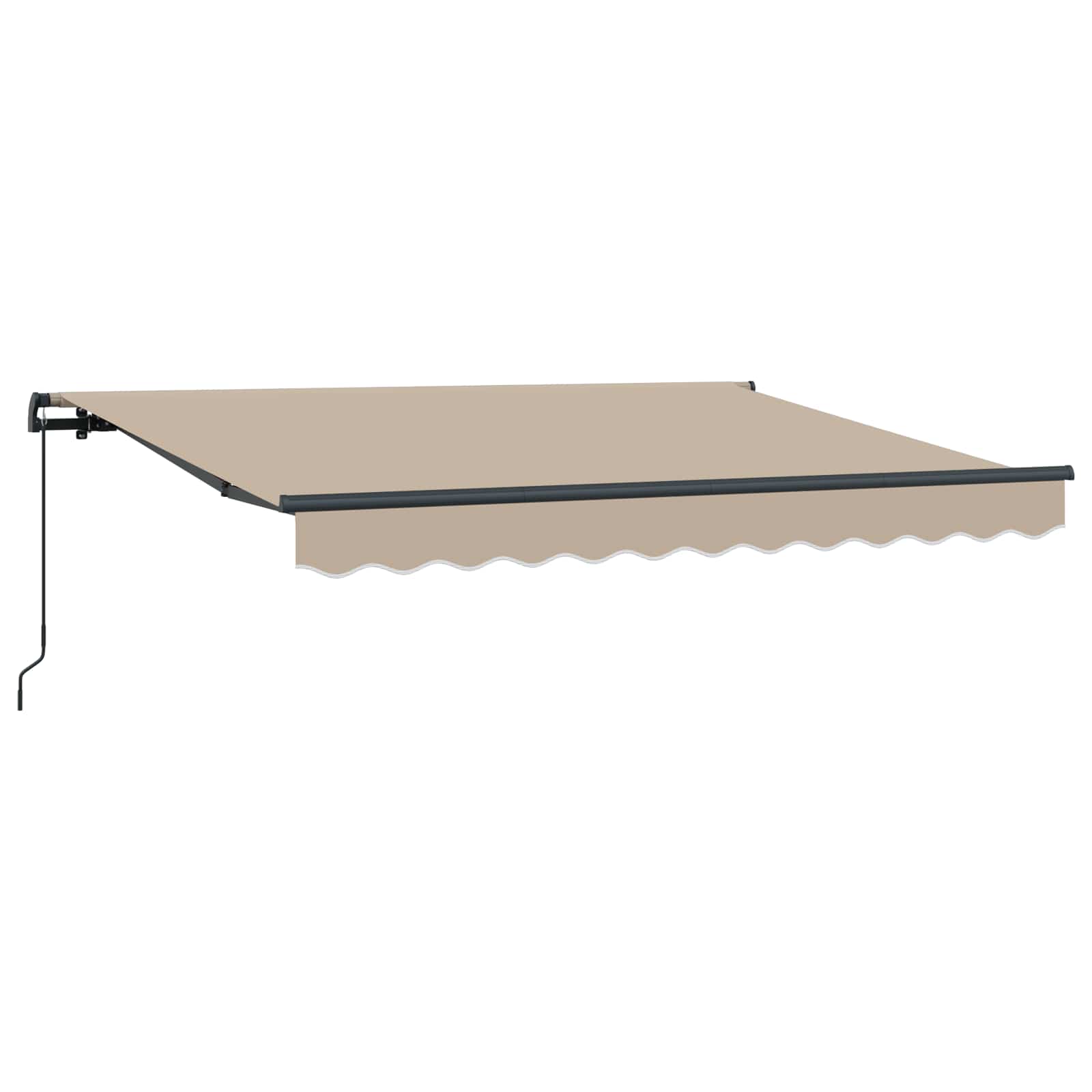 Tenda Retrattile Beige 250 x 200 cm Tessuto | homemem39