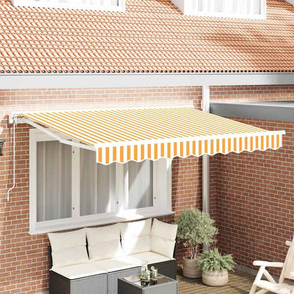 Struttura della tenda Giallo e Bianco 300 x 200 cm | homemem39