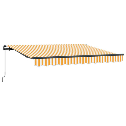 Tenda retrattile Giallo 300 x 200 cm Tessuto | homemem39