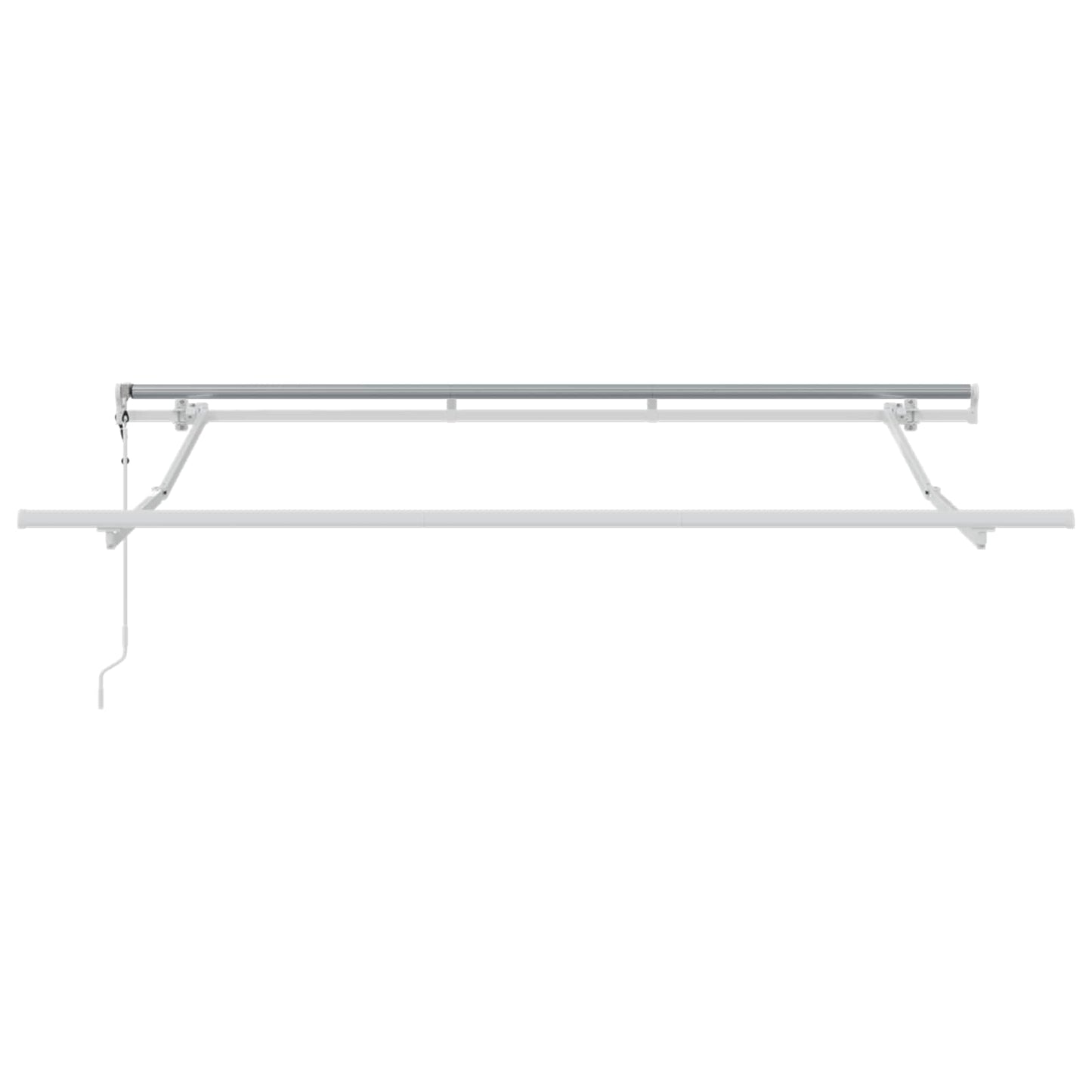 Tenda Retrattile Giallo 300 x 200 cm Tessuto