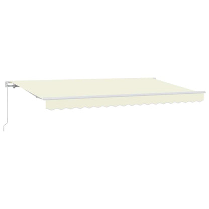 Tenda Retrattile Crema 350 x 200 cm Tessuto | homemem39